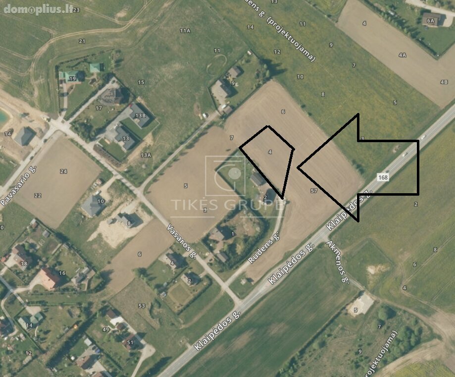 Parduodamas sklypas Klaipėdos rajono sav., Kretingalėje