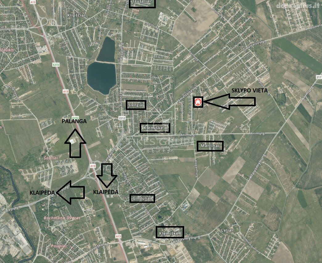 Parduodamas sklypas Klaipėdos rajono sav., Klemiškė II