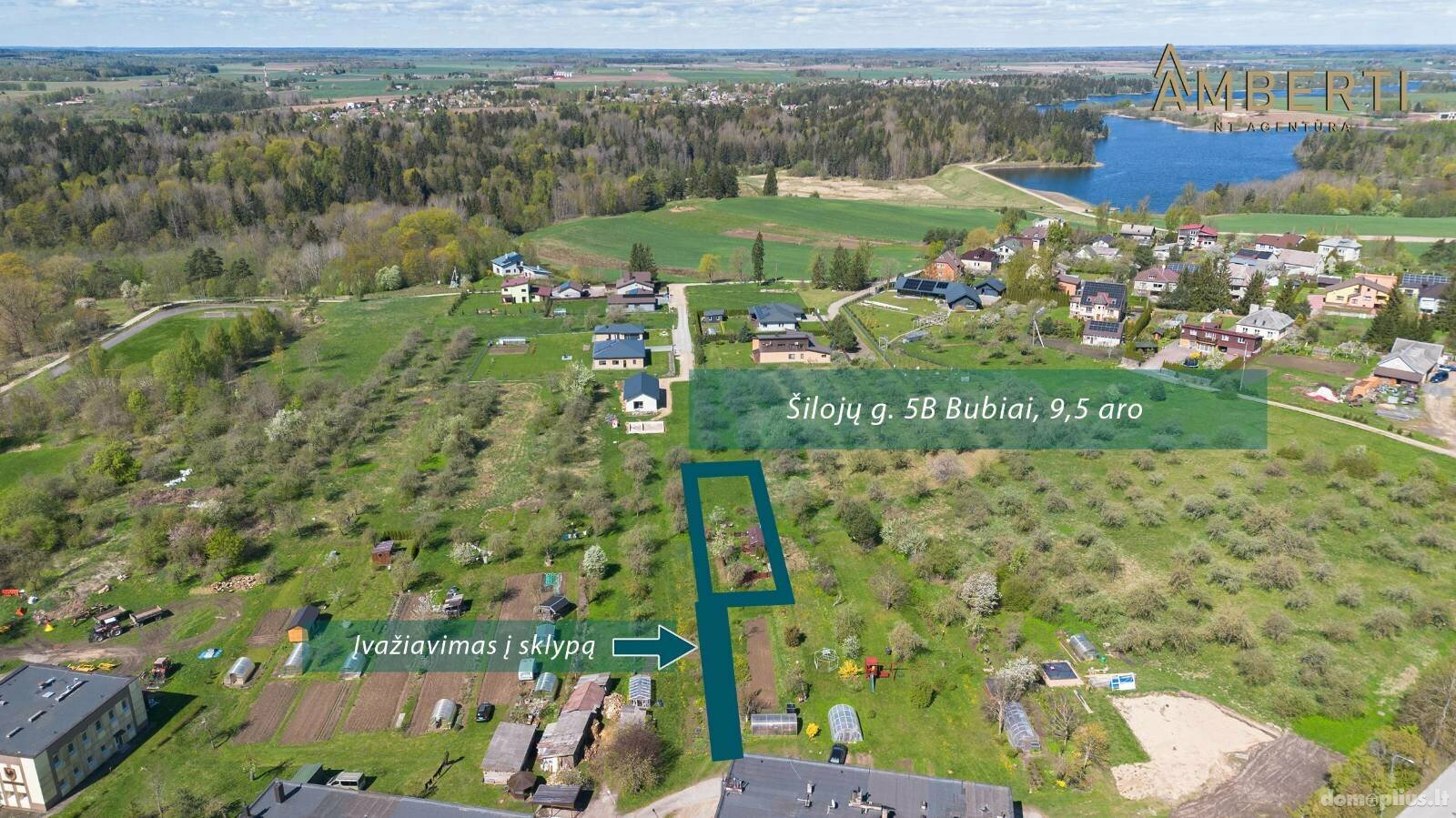 Parduodamas sklypas Šiaulių rajono sav., Bubiuose, Šilojų g.