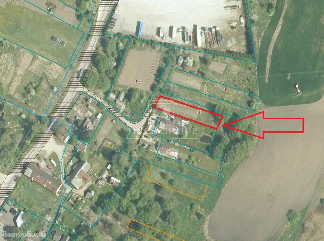 Parduodamas sklypas Klaipėdoje, Laukininkuose, Žardupės g.