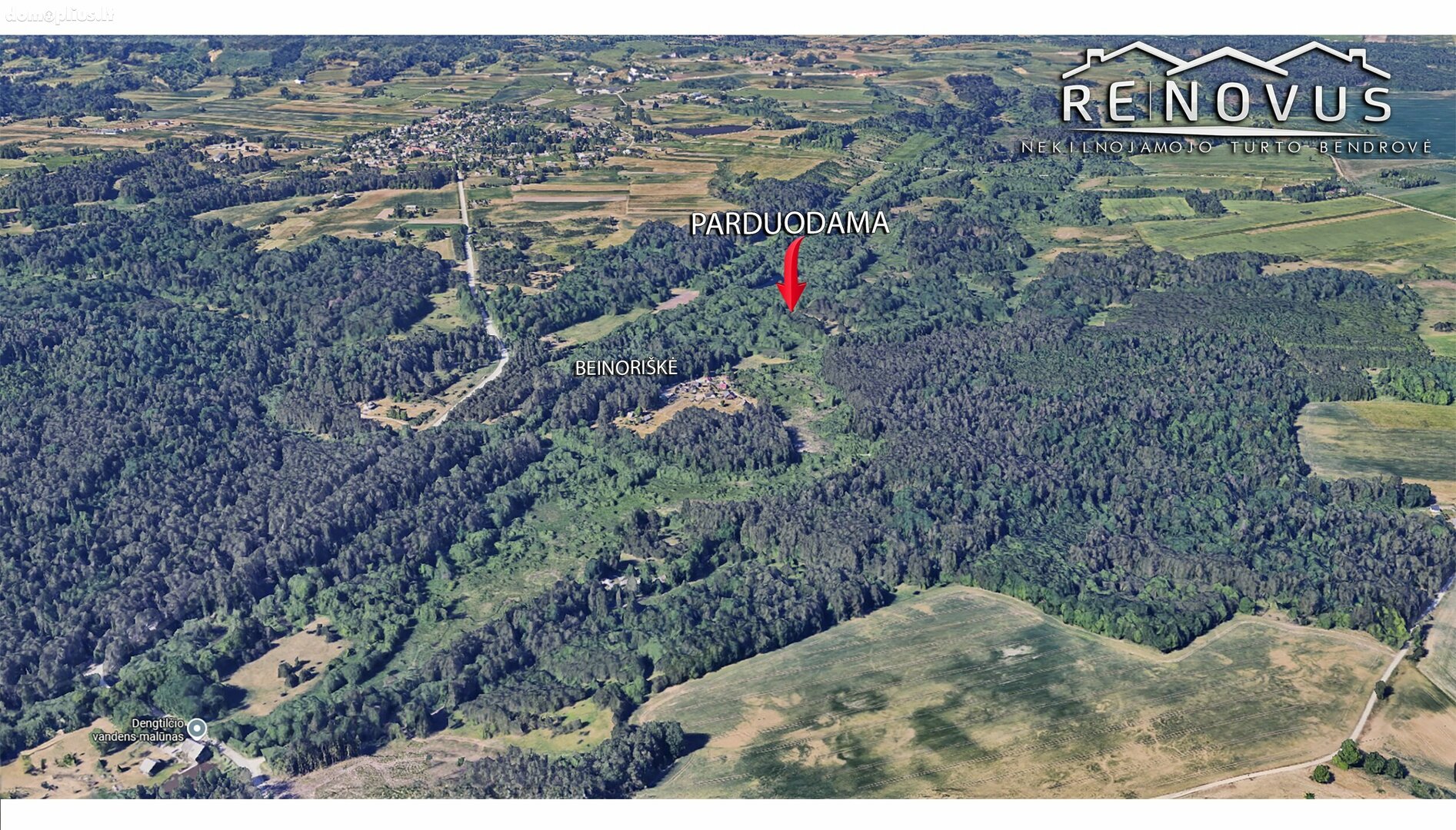 Parduodamas sklypas Šiaulių rajono sav., Beinoriškėje