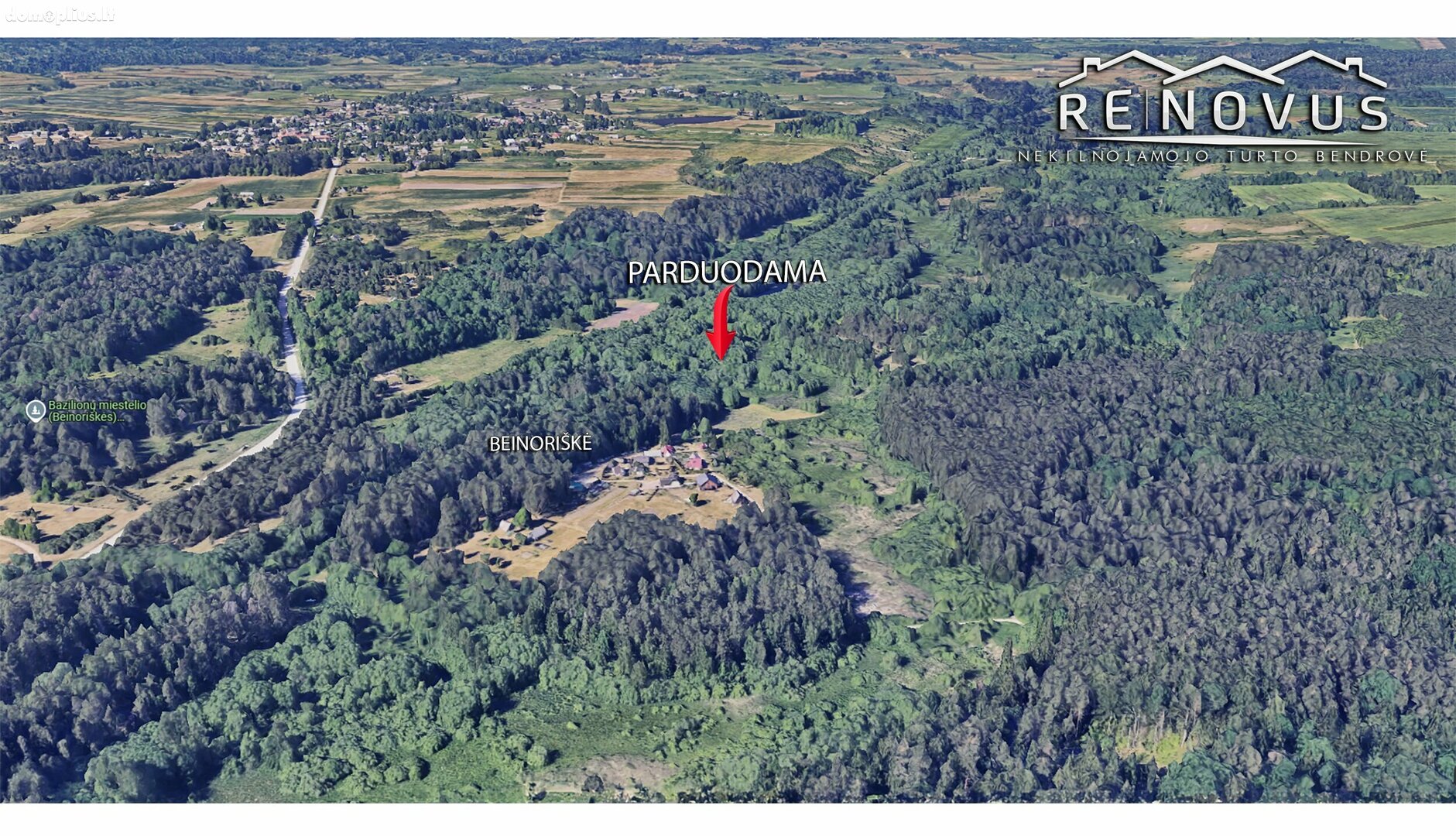 Parduodamas sklypas Šiaulių rajono sav., Beinoriškėje