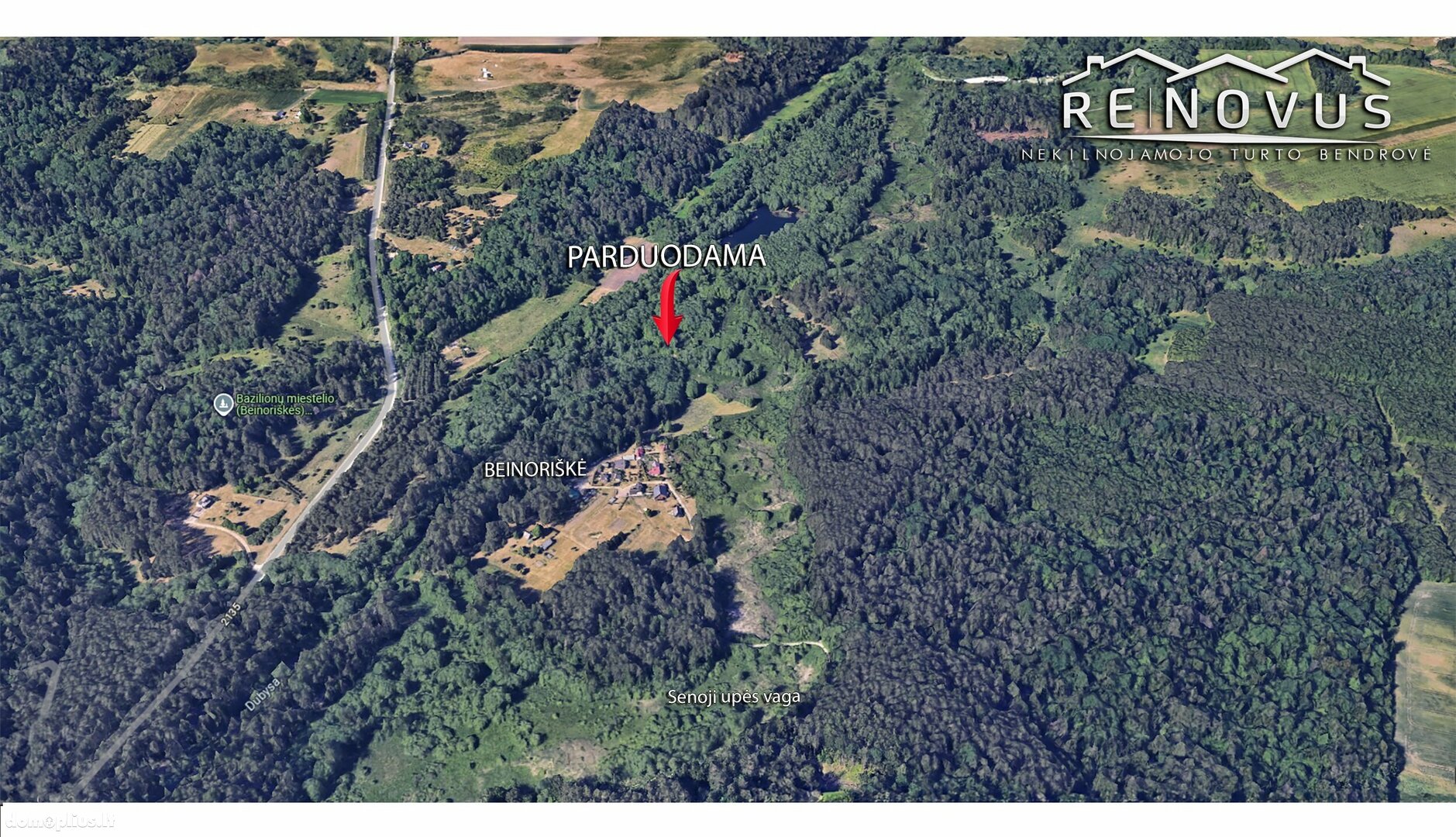 Parduodamas sklypas Šiaulių rajono sav., Beinoriškėje
