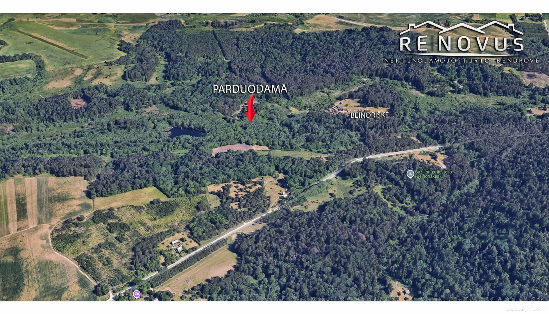 Parduodamas sklypas Šiaulių rajono sav., Beinoriškėje