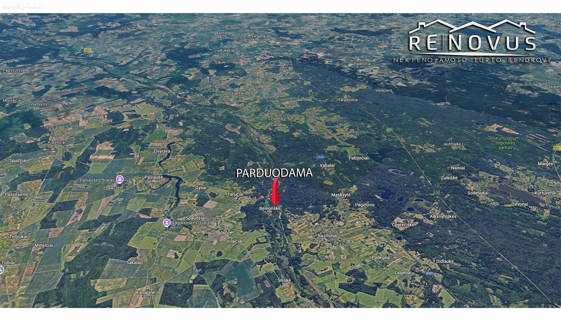Parduodamas sklypas Šiaulių rajono sav., Beinoriškėje
