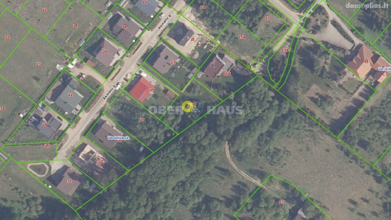 Parduodamas sklypas Šiaulių rajono sav., Verduliukuose