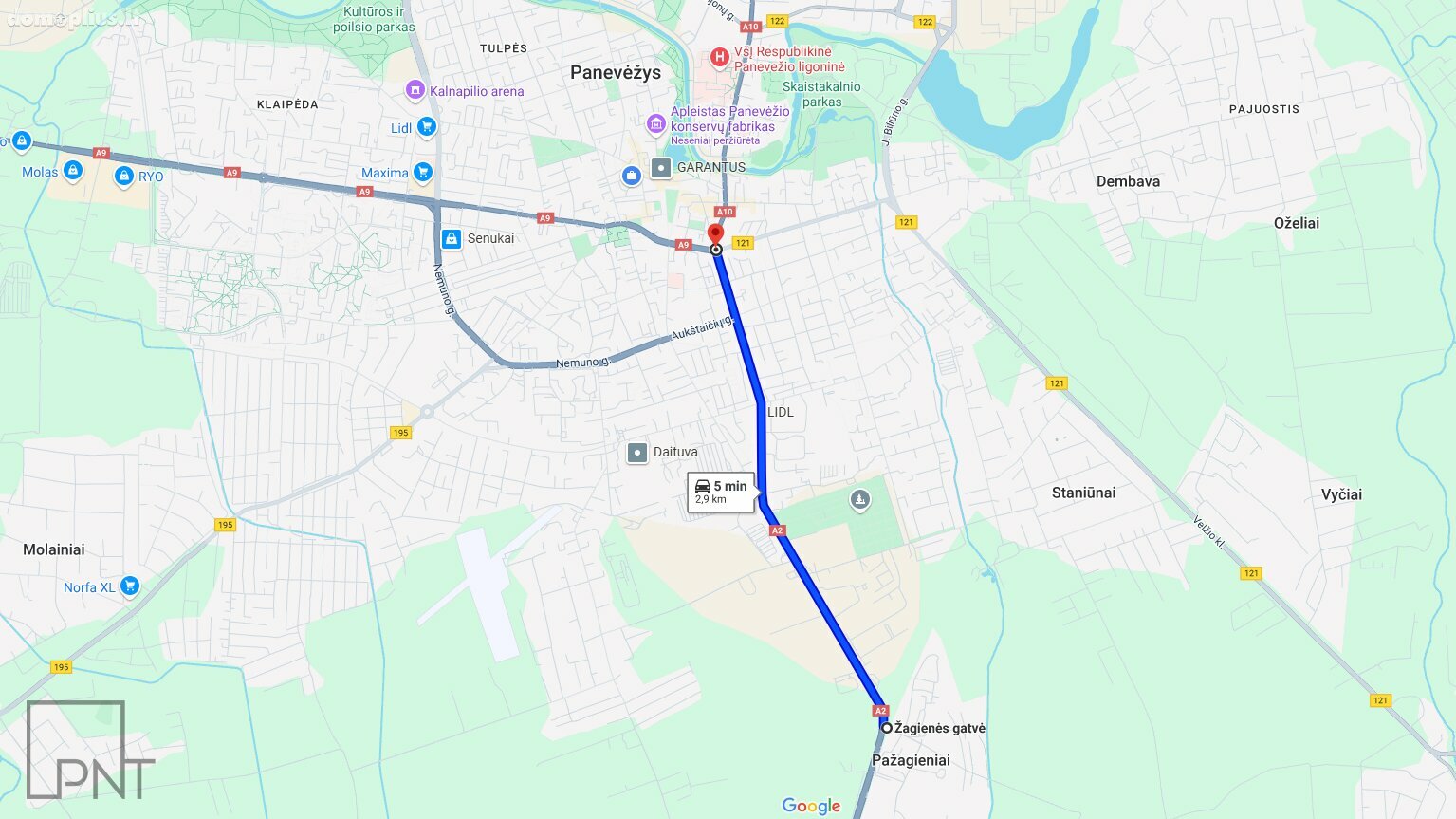 Parduodamas sklypas Panevėžio rajono sav., Pažagieniuose, Žagienės g.