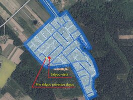Parduodamas sklypas Vilniaus rajono sav., Kalveliuose, Paparčių g.