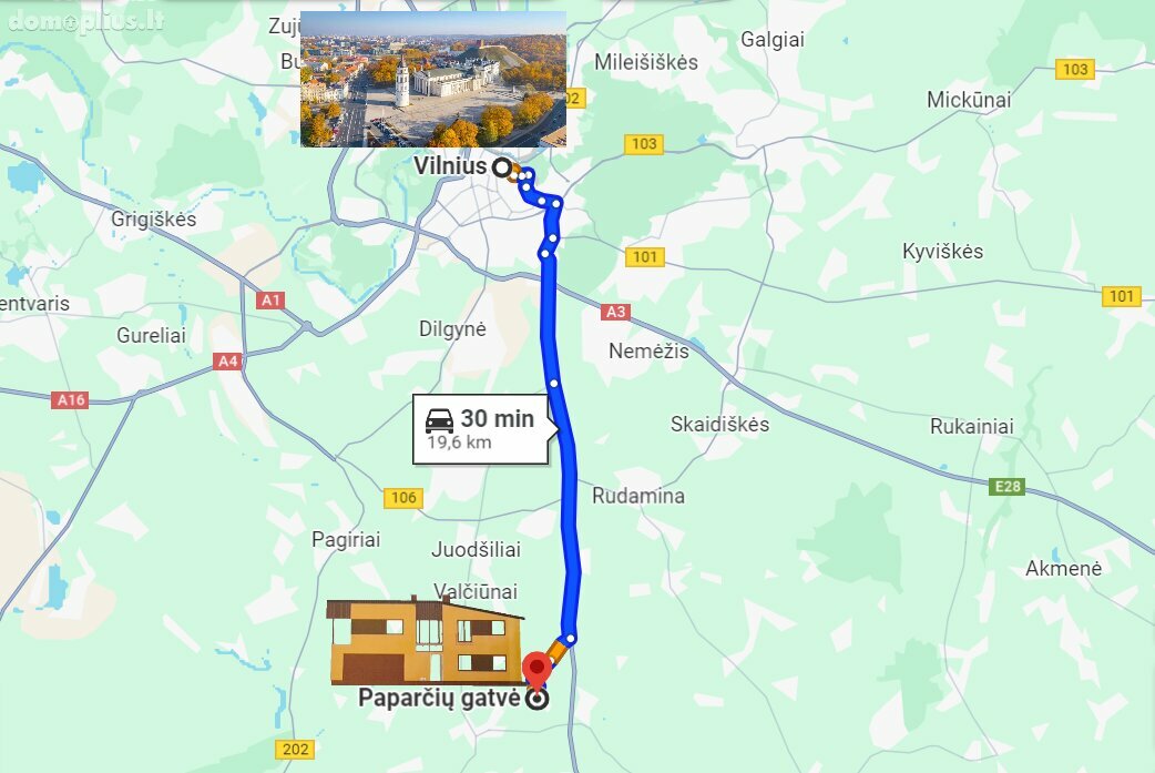 Parduodamas sklypas Vilniaus rajono sav., Kalveliuose, Paparčių g.