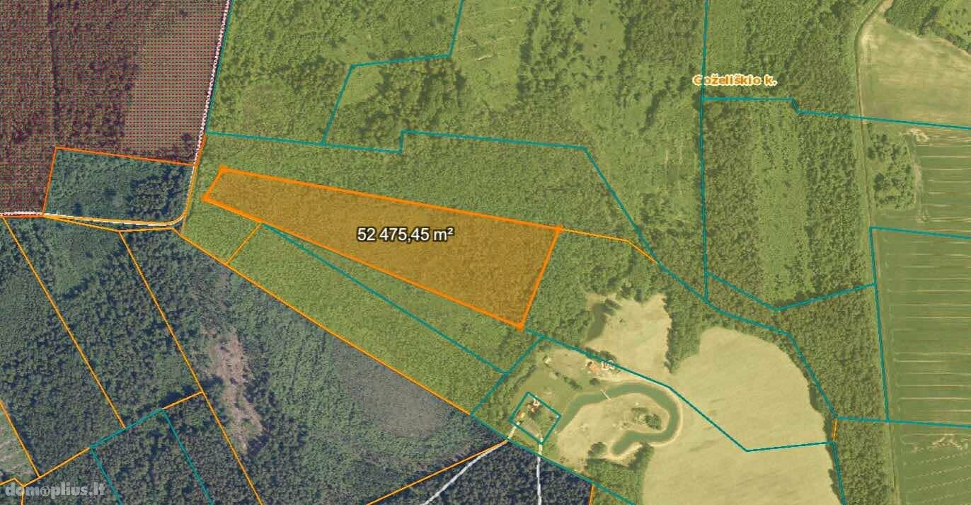 Land for sale Rokiškio rajono sav., Goželiškyje
