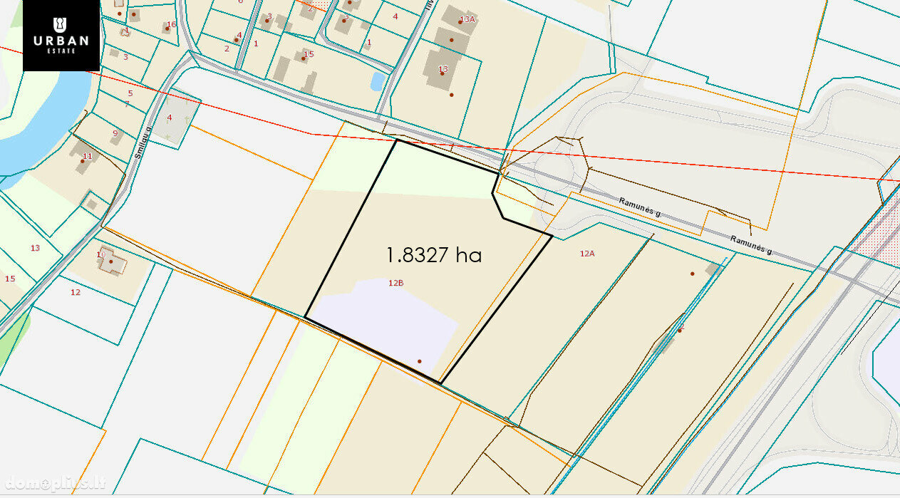 Land for sale Marijampolės sav., Pietariuose