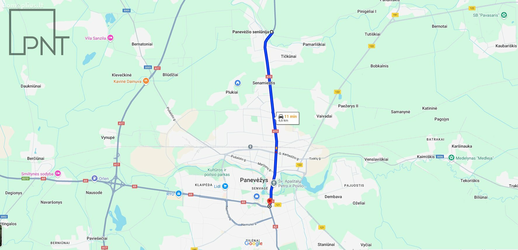 Parduodamas sklypas Panevėžio rajono sav., Ūtoje, Baltijos Kelio g.