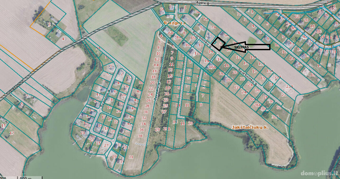 Land for sale Šiaulių rajono sav., Raizgiuose, Sportininkų g.