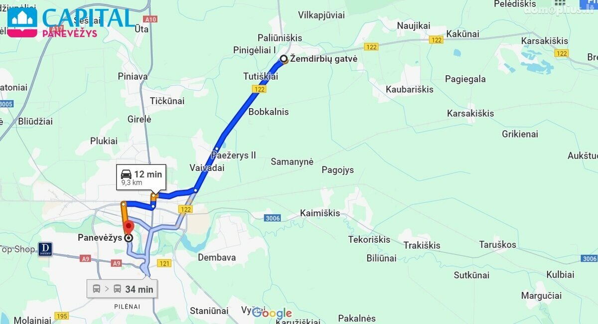 Land for sale Panevėžio rajono sav., Paliūniškyje, Žemdirbių g.