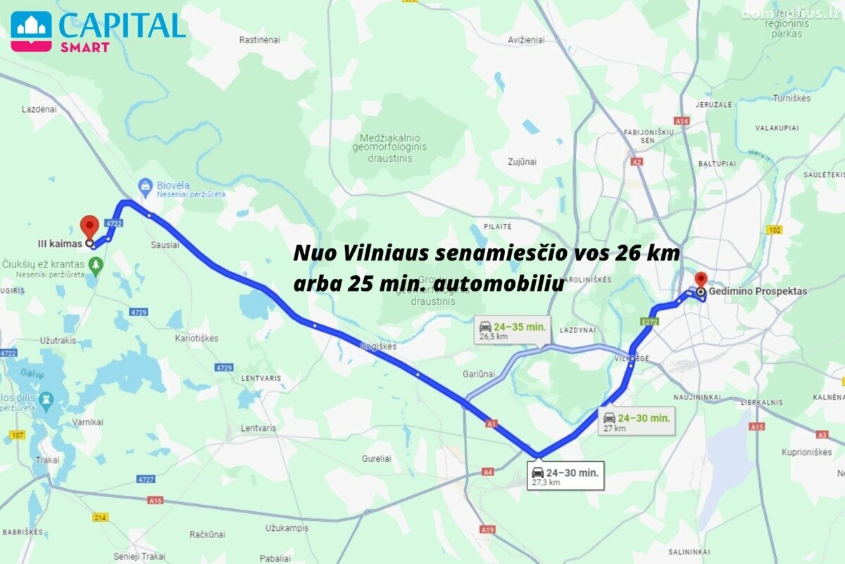 Parduodamas sklypas Trakų rajono sav., Būda III