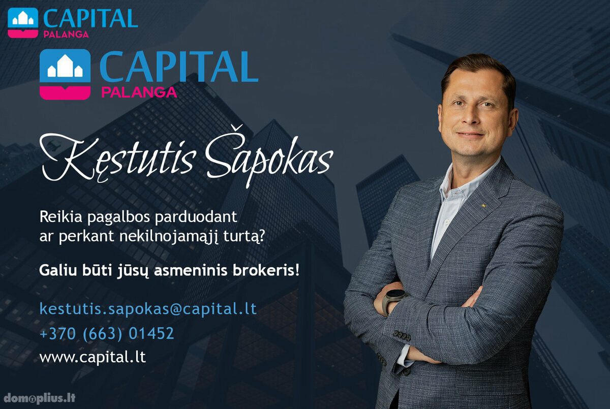 Parduodamas sklypas Palangoje, Vakaro g.
