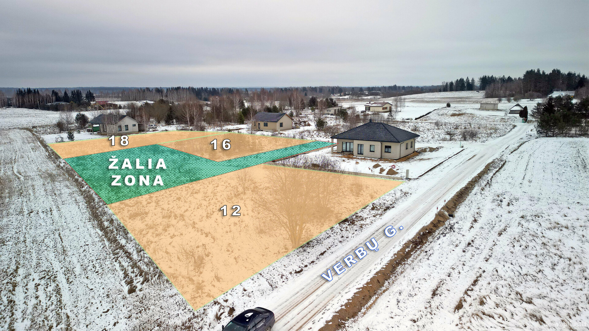 Parduodamas sklypas Vilniaus rajono sav., Dvarykščiuose