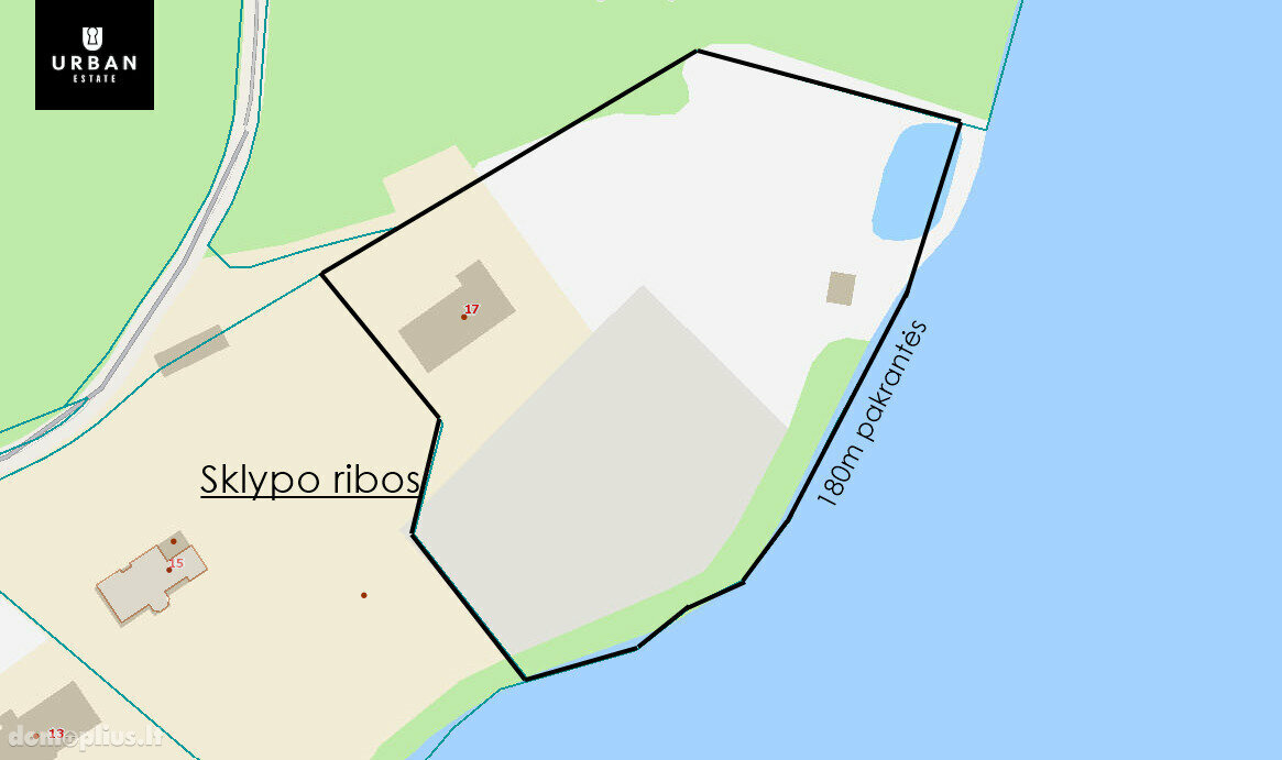 Parduodamas sklypas Trakų rajono sav., Bagdononyse