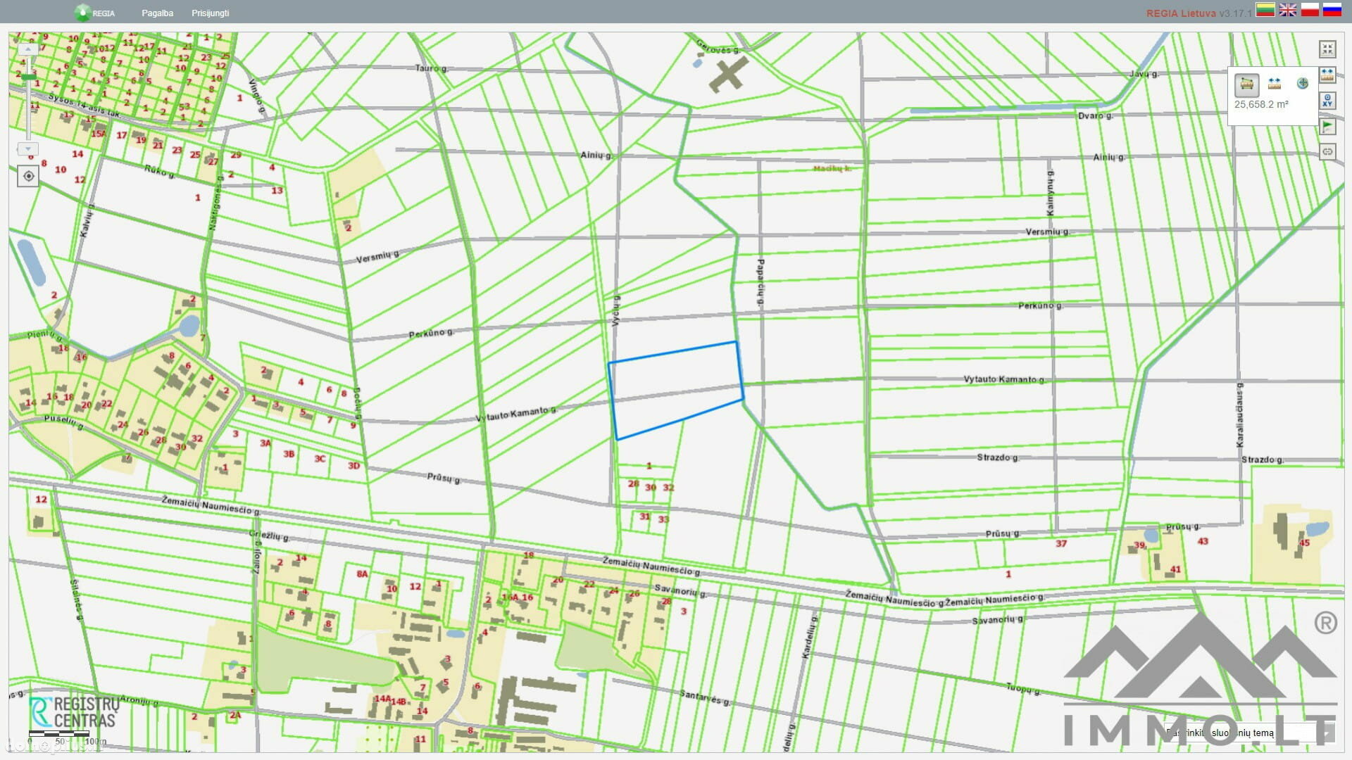 Land for sale Šilutės rajono sav., Macikuose, Vyčių g.