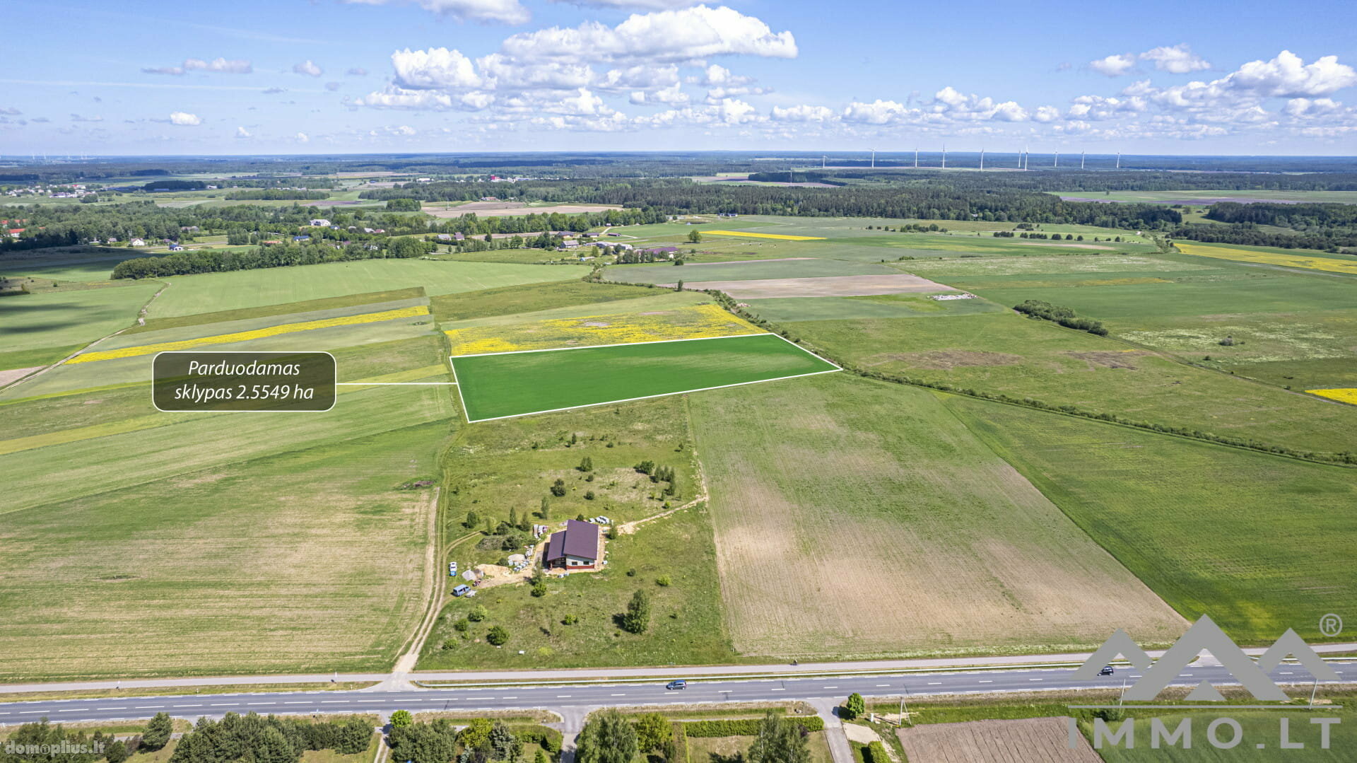Parduodamas sklypas Šilutės rajono sav., Macikuose, Vyčių g.