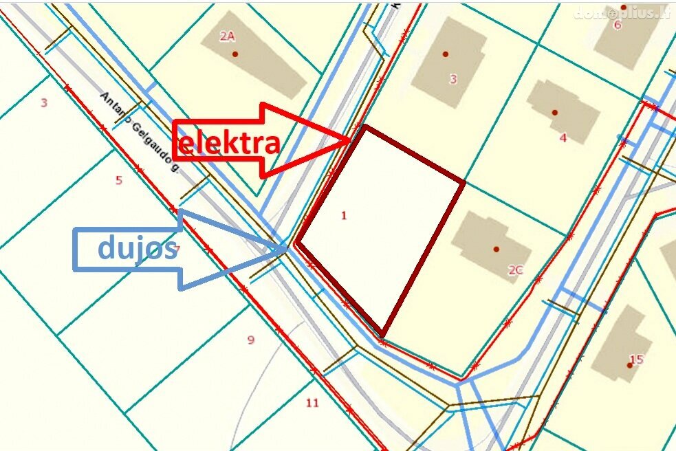 Parduodamas sklypas Vilnius, Vilniuje