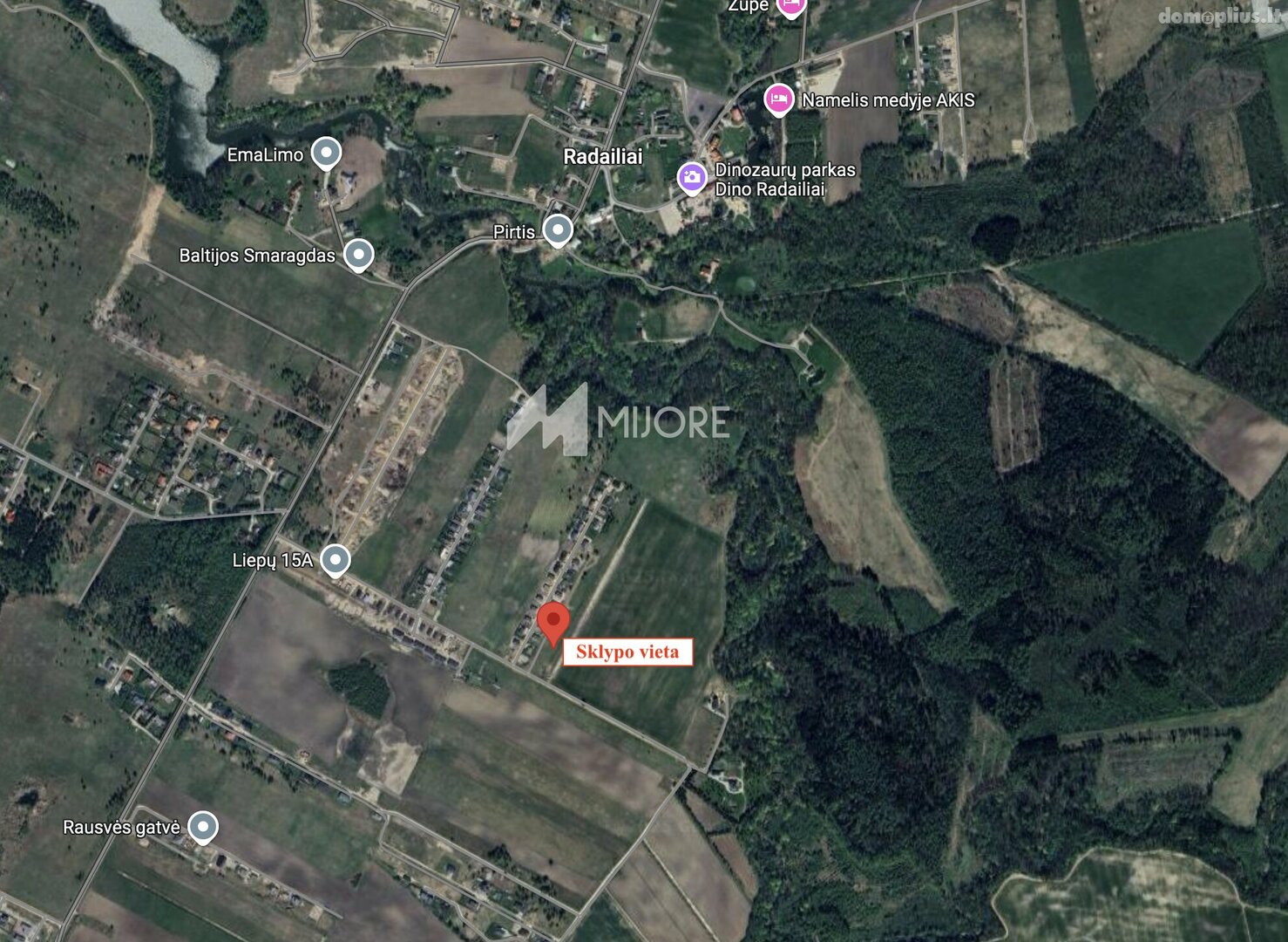 Parduodamas sklypas Klaipėdos rajono sav., Radailiuose