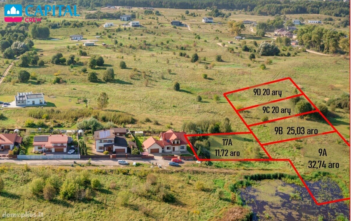 Land for sale Vilniaus rajono sav.