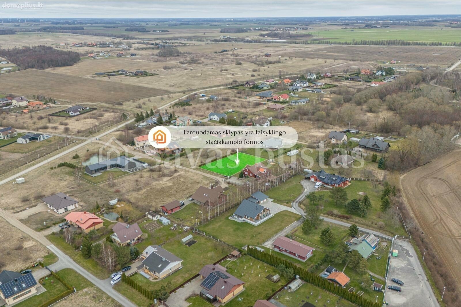 Parduodamas sklypas Klaipėdos rajono sav., Kunkiuose, Divyčio g.