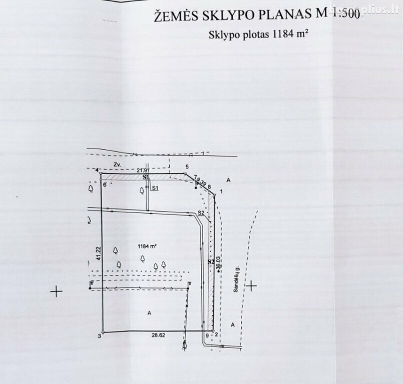 Parduodamas sklypas Kauno rajono sav., Linksmakalnyje, Sandėlių g.