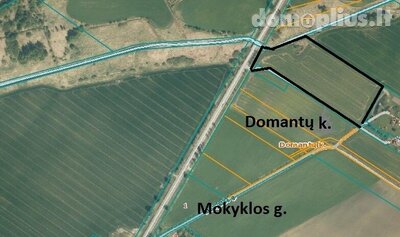 Parduodamas sklypas Šiaulių rajono sav., Domantuose