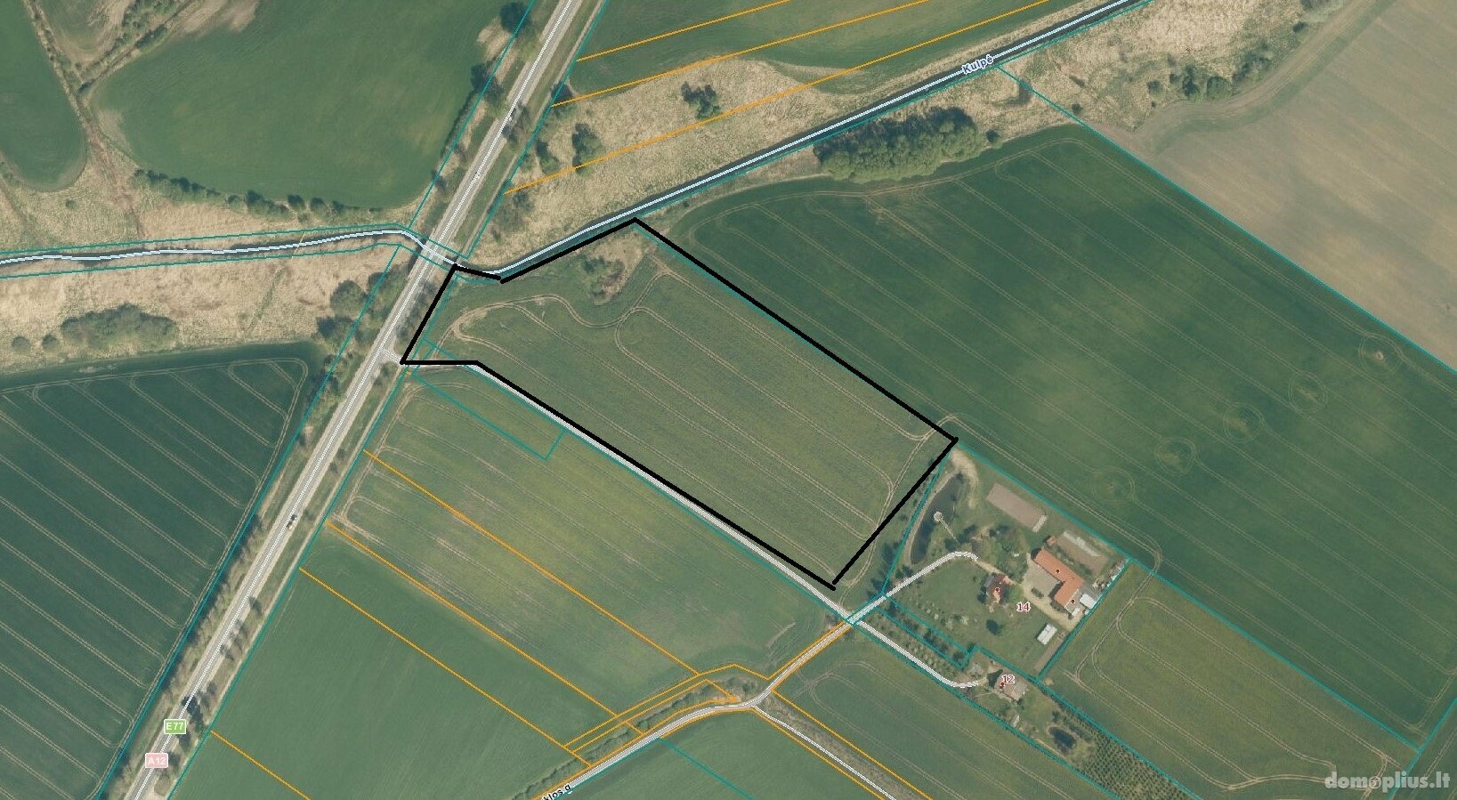 Parduodamas sklypas Šiaulių rajono sav., Domantuose