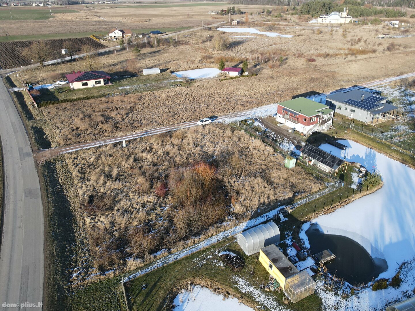 Участок Panevėžio rajono sav., Berčiūnuose, Nevėžio g.