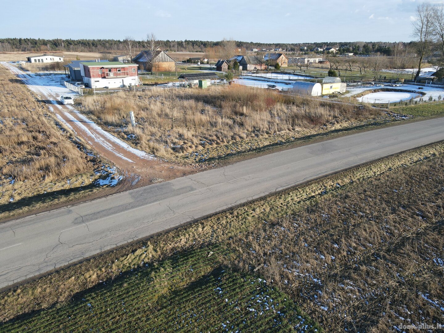Участок Panevėžio rajono sav., Berčiūnuose, Nevėžio g.