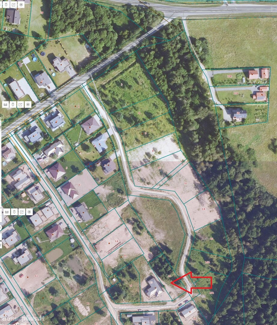 Участок Vilniaus rajono sav., Saldenėje, Strazdų g.