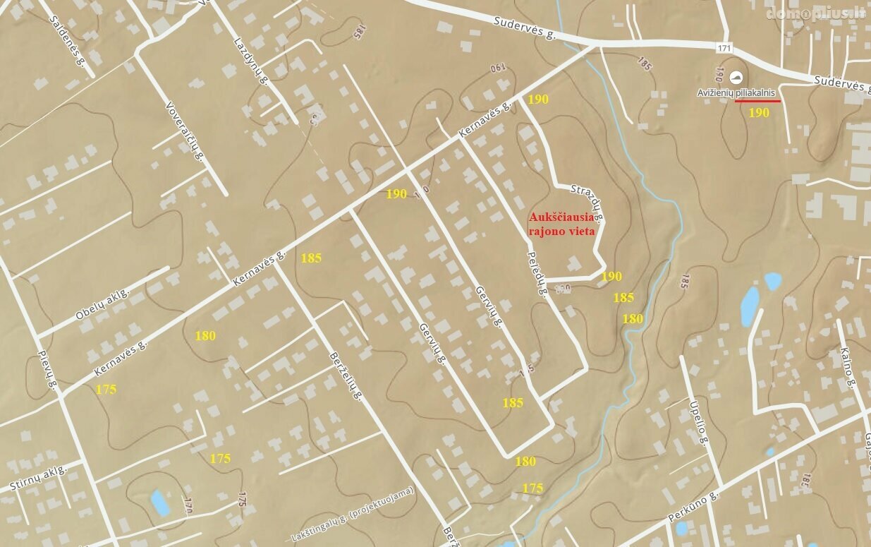 Parduodamas sklypas Vilniaus rajono sav., Saldenėje, Strazdų g.