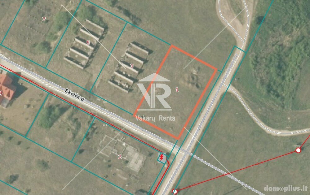 Land for sale Klaipėdos rajono sav., Radailiuose, Eketės g.