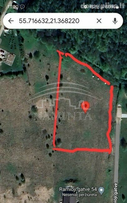 Land for sale Klaipėdos rajono sav., Gargžduose
