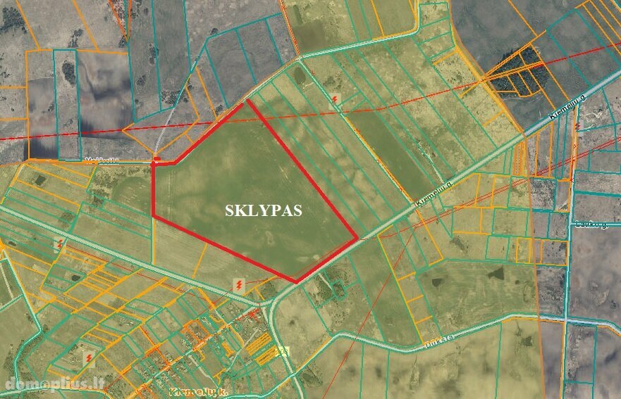 Parduodamas sklypas Vilniaus rajono sav., Kiemeliuose, Kiemelių g.