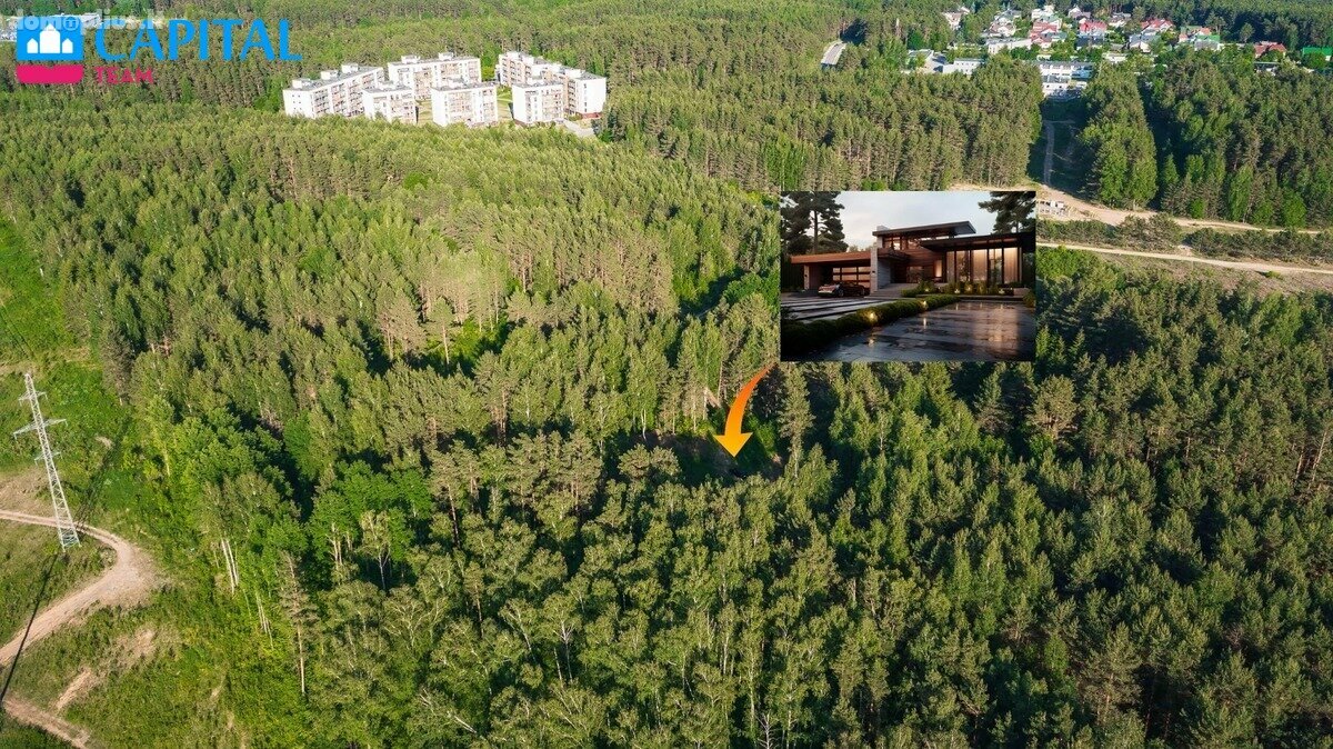 Parduodamas sklypas Vilniuje, Lazdynėliuose, Upės g.