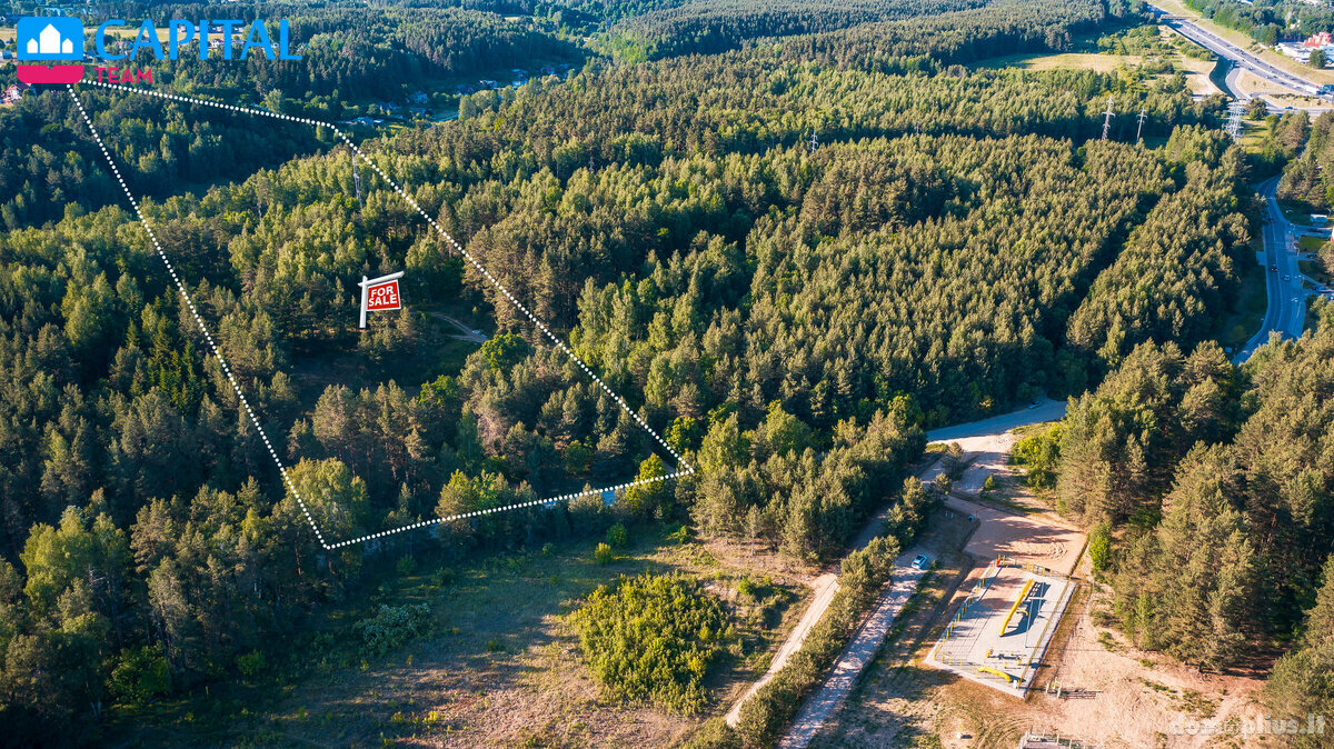 Parduodamas sklypas Vilniuje, Lazdynėliuose, Upės g.