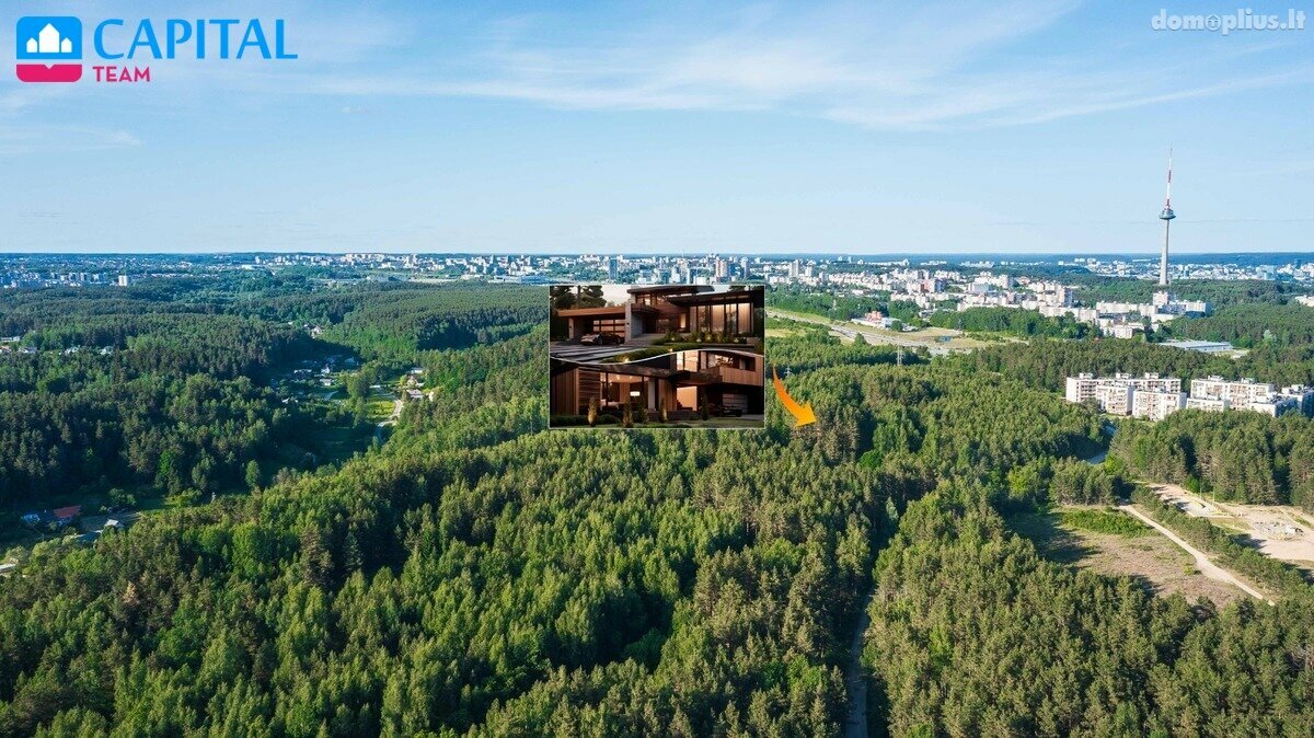 Parduodamas sklypas Vilniuje, Lazdynėliuose, Upės g.