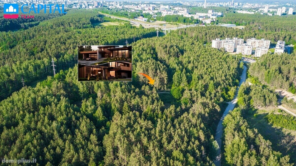 Parduodamas sklypas Vilniuje, Lazdynėliuose, Upės g.