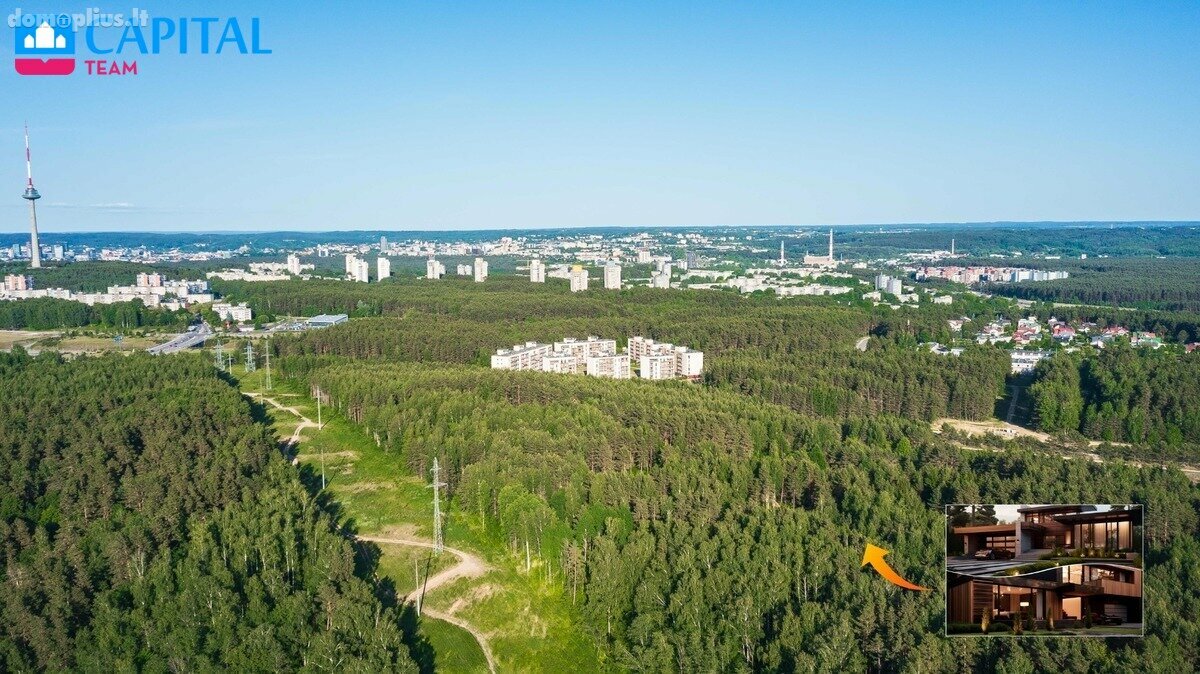 Parduodamas sklypas Vilniuje, Lazdynėliuose, Upės g.