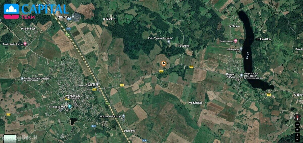 Parduodamas sklypas Vilniaus rajono sav., Antanave
