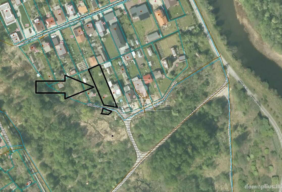 Parduodamas sklypas Klaipėdoje, Mažojo kaimelio, Dobilo 2-oji g.