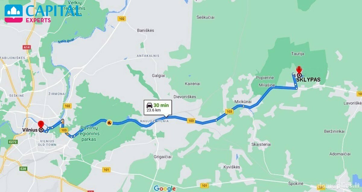 Parduodamas sklypas Vilniaus rajono sav., Linkos