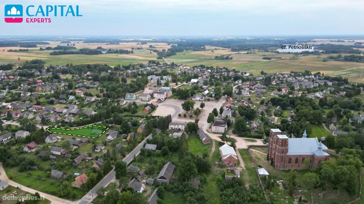 Участок Rokiškio rajono sav., Kamajuose, Jaunystės g.