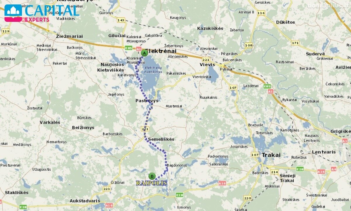 Land for sale Trakų rajono sav., Raipolyje