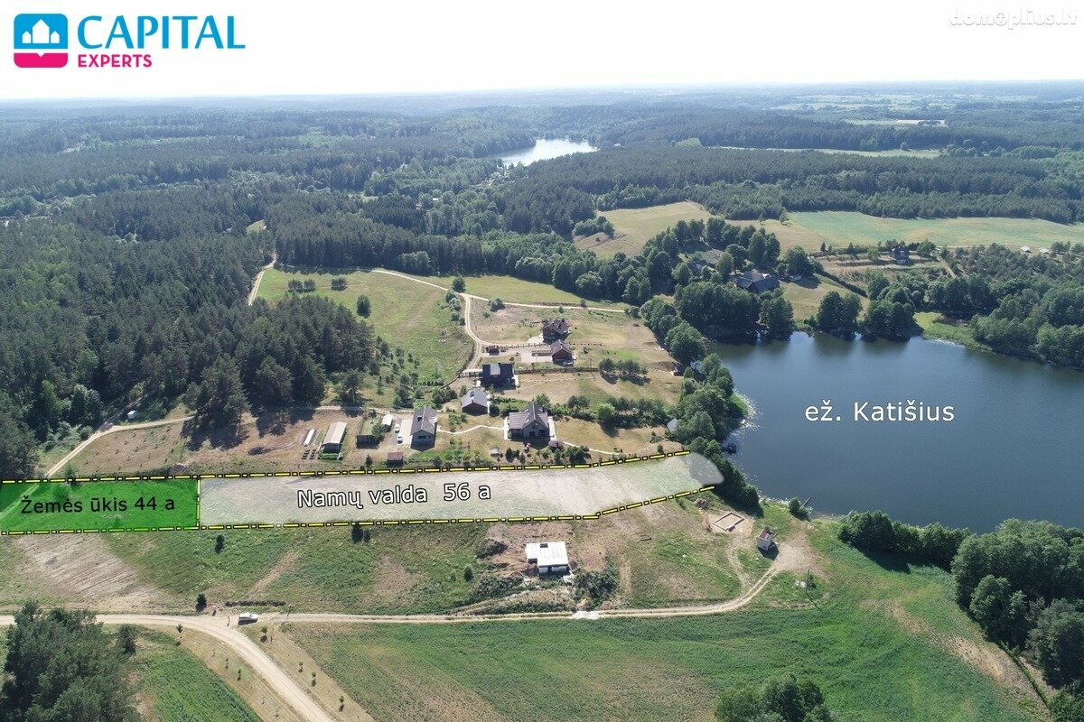 Land for sale Trakų rajono sav., Katišiuose