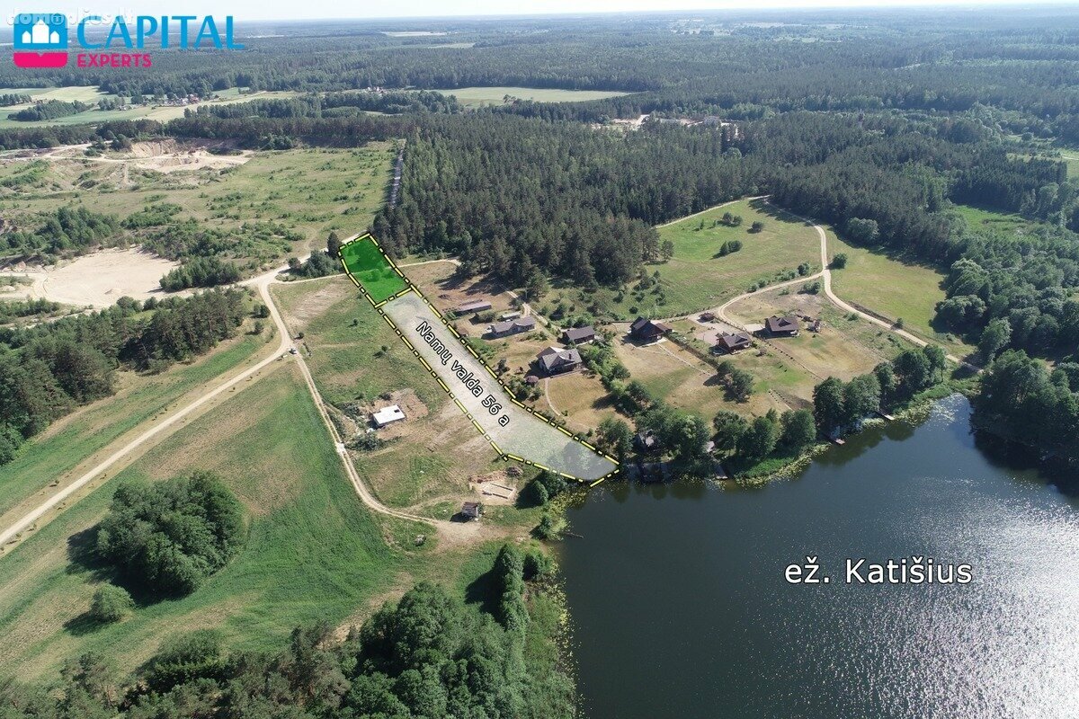 Land for sale Trakų rajono sav., Katišiuose